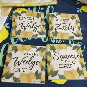 🎁Adorable Lemon Kitchen Set! New!